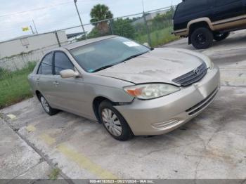  Salvage Toyota Camry