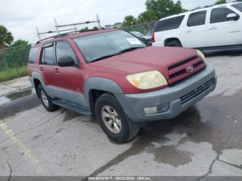  Salvage Toyota 4Runner