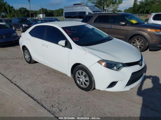  Salvage Toyota Corolla