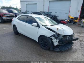  Salvage Toyota Corolla