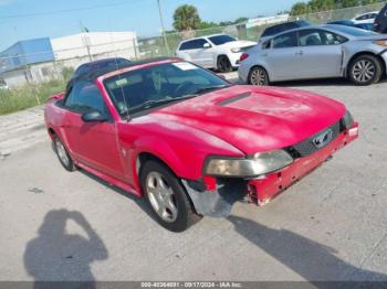  Salvage Ford Mustang