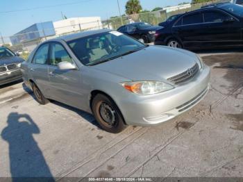  Salvage Toyota Camry