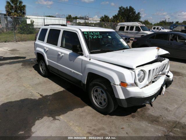  Salvage Jeep Patriot