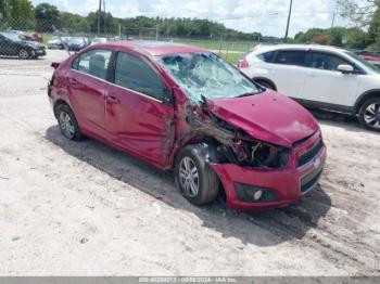  Salvage Chevrolet Sonic