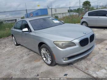  Salvage BMW Activehybrid 750li