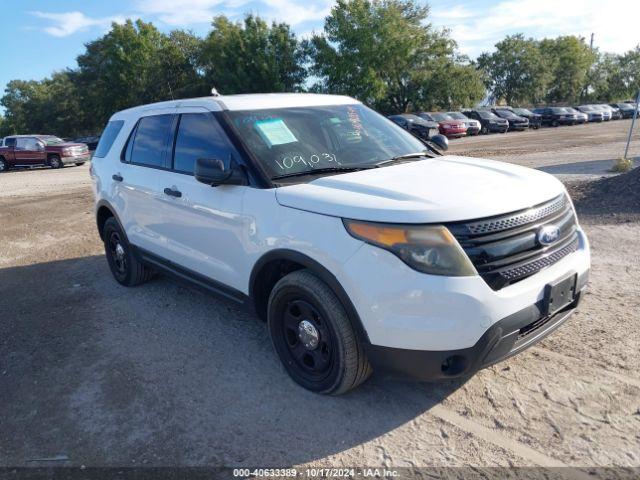  Salvage Ford Utility Police Intercepto