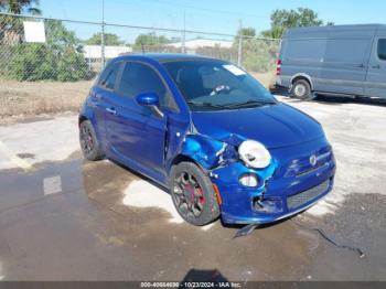  Salvage FIAT 500