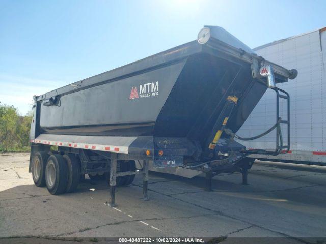  Salvage Mtm Dump Trailer