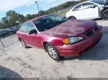  Salvage Pontiac Grand Am