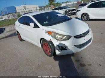  Salvage Hyundai ELANTRA