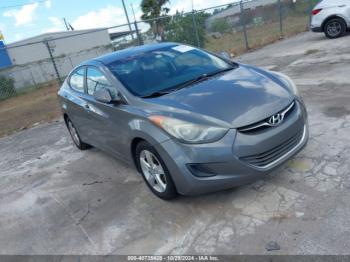  Salvage Hyundai ELANTRA