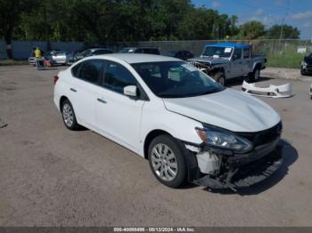  Salvage Nissan Sentra