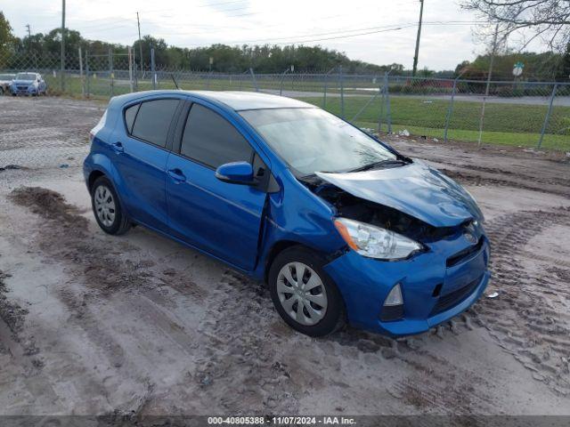  Salvage Toyota Prius c