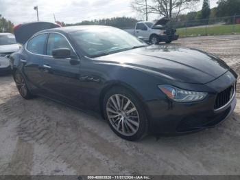  Salvage Maserati Ghibli