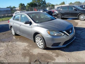  Salvage Nissan Sentra