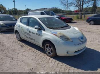  Salvage Nissan LEAF