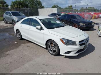  Salvage Mercedes-Benz Cla-class