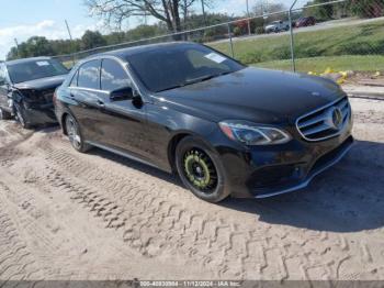  Salvage Mercedes-Benz E-Class