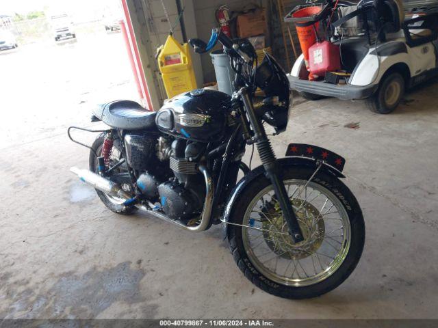  Salvage Triumph Motorcycle Bonneville