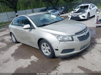  Salvage Chevrolet Cruze