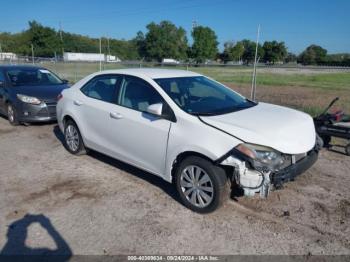  Salvage Toyota Corolla