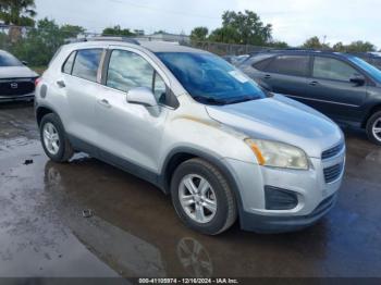  Salvage Chevrolet Trax