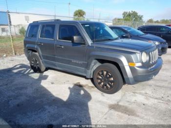  Salvage Jeep Patriot