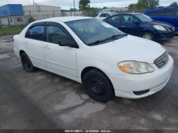  Salvage Toyota Corolla