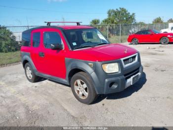  Salvage Honda Element