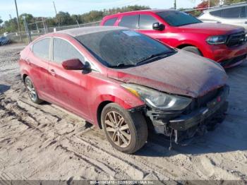  Salvage Hyundai ELANTRA