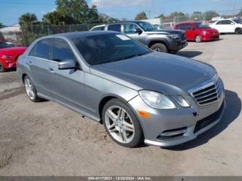  Salvage Mercedes-Benz E-Class