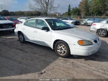  Salvage Pontiac Grand Am