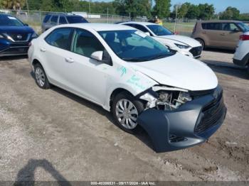  Salvage Toyota Corolla