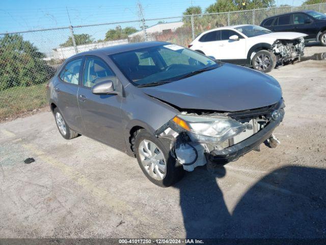  Salvage Toyota Corolla