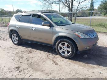  Salvage Nissan Murano