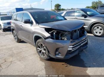  Salvage Toyota Highlander