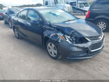  Salvage Chevrolet Cruze