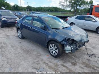  Salvage Toyota Corolla