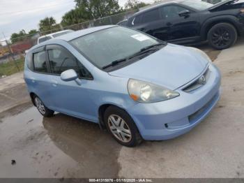  Salvage Honda Fit