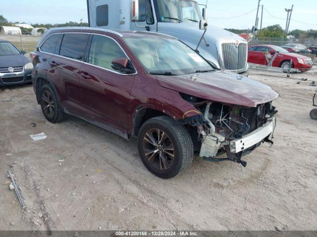  Salvage Toyota Highlander