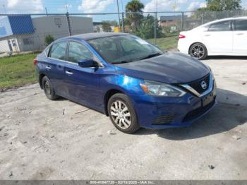  Salvage Nissan Sentra