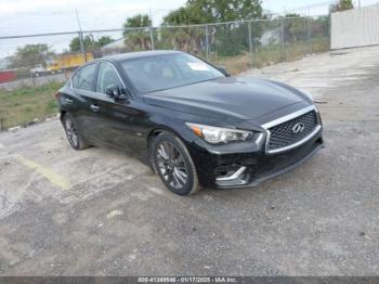  Salvage INFINITI Q50