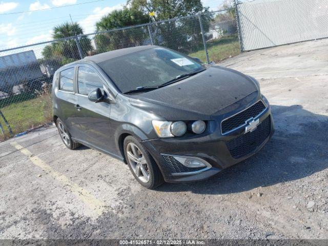  Salvage Chevrolet Sonic