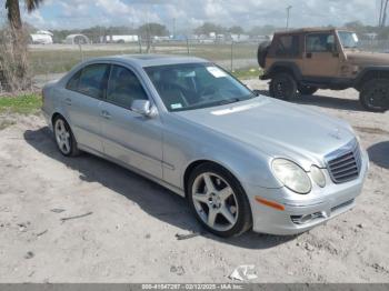  Salvage Mercedes-Benz E-Class