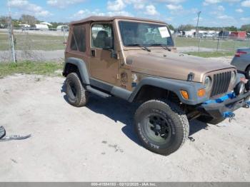  Salvage Jeep Wrangler