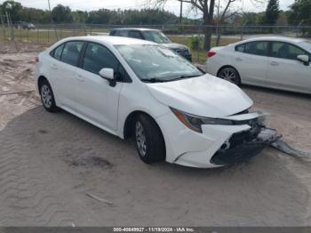  Salvage Toyota Corolla