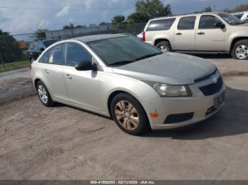  Salvage Chevrolet Cruze