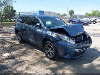  Salvage Toyota Highlander