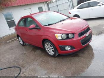  Salvage Chevrolet Sonic