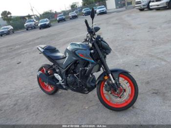  Salvage Yamaha Mt-03